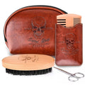 Menesia Beard Brush and Comb set for Men