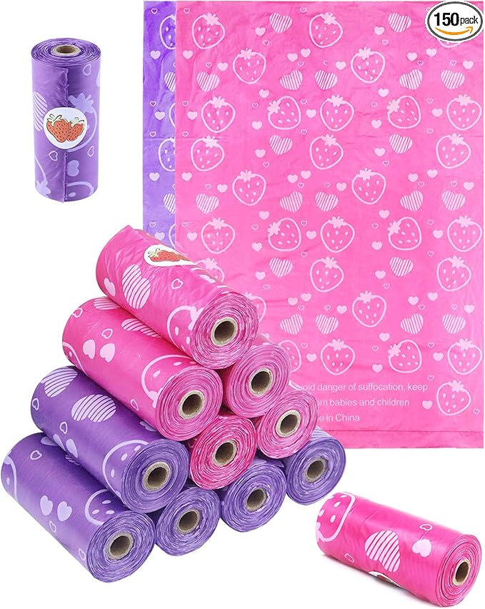 150 Pcs Sanitary Napkin Disposal Bags, ArtCute Mini Disposable Sanitary Bag Personal Care Tampons Disposal Trash Bag for Sanitary Women Privacy Handling Disposable Diaper Bags