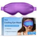 NEWLA Cooling Eye Mask for Puffy Eyes: Fsa Eligible Items Hsa, Ice Eye Pack for Migraine After Surgery Relief - Reuable Cold Compress for Headache Puffiness - Comfortable Perfect Fit Gel Sleep Mask