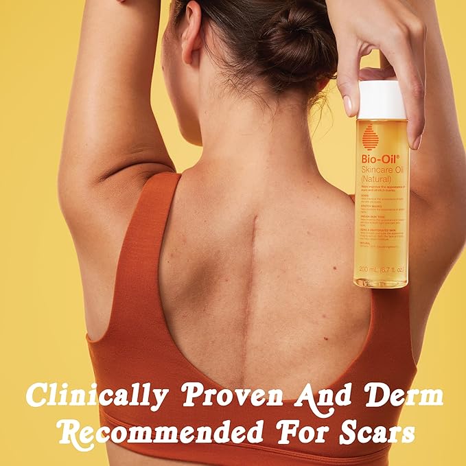 Bio-Oil Fragrance-Free Body Oil Serum for Scars & Stretch Marks, 2 fl oz