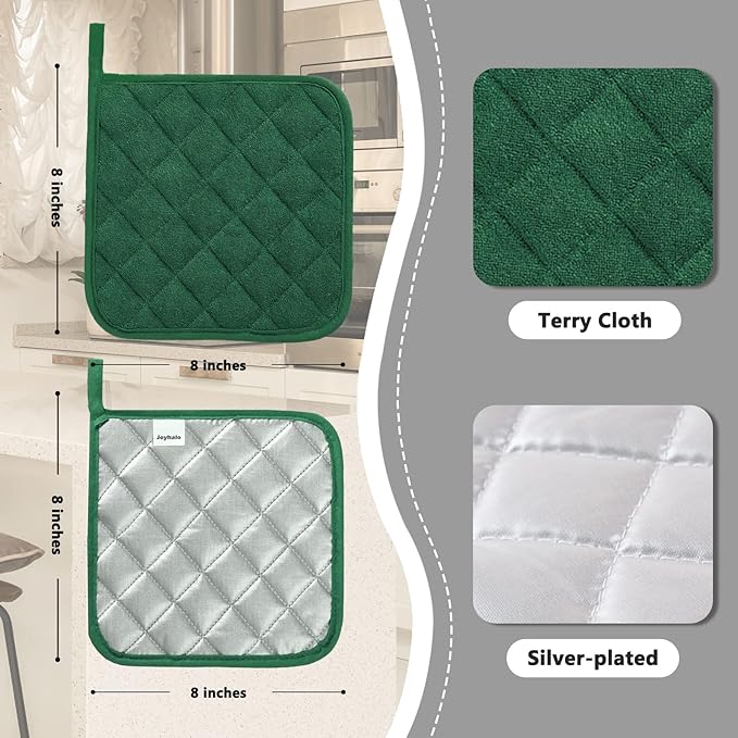 Joyhalo 6 Pack Pot Holders for Kitchen Clearance