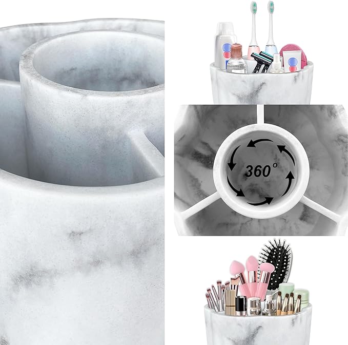 UNICYEEGAR MULTI-PURPOSE COSMETIC CAROUSEL BEAUTY ORGANIZER