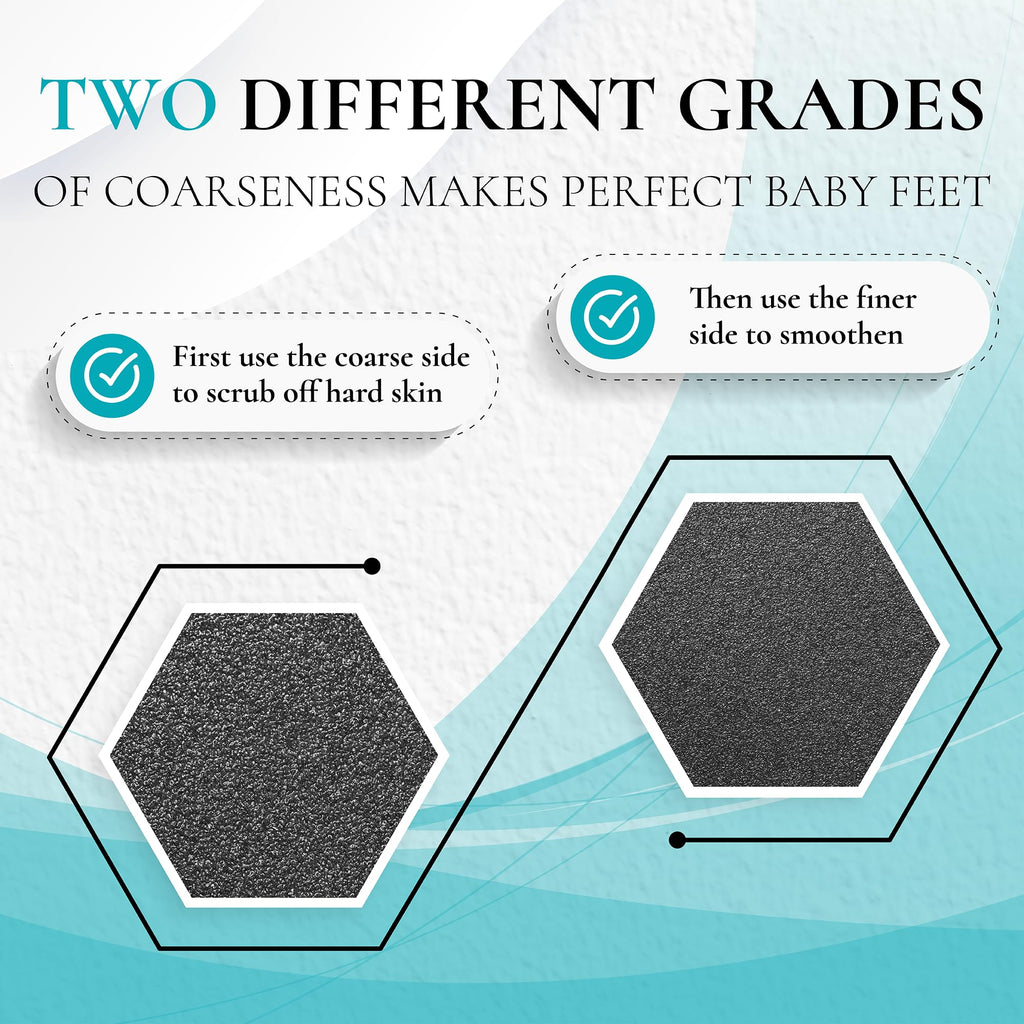 aogi Foot rasp Pedicure Foot File - Removes Damaged and Hard Skin, Avoids Callus Buildup – Gentle, Fine File for At-Home Professional Treatment (Black, Waterproof, Comes with Original Pouch)