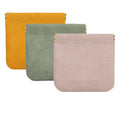 RIGHT AWAY 3 PCS Small Makeup Bag for Purse,Mini Cosmetic Organizer Make Up Bag for Women,Squeeze Coin Purse Pouch,Portable Tiny Makeup Pouches for Cosmetic Accessories,Lipstick, Jewelry, Card, Coins