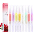 SULLMAR Nail Oil Cuticles Pens 8pcs Nail Care Kit 8 Smell Cuticle Pen Nutrition Oil Nail Art Professional Manicure Set for Nails Softener Nourish Skin