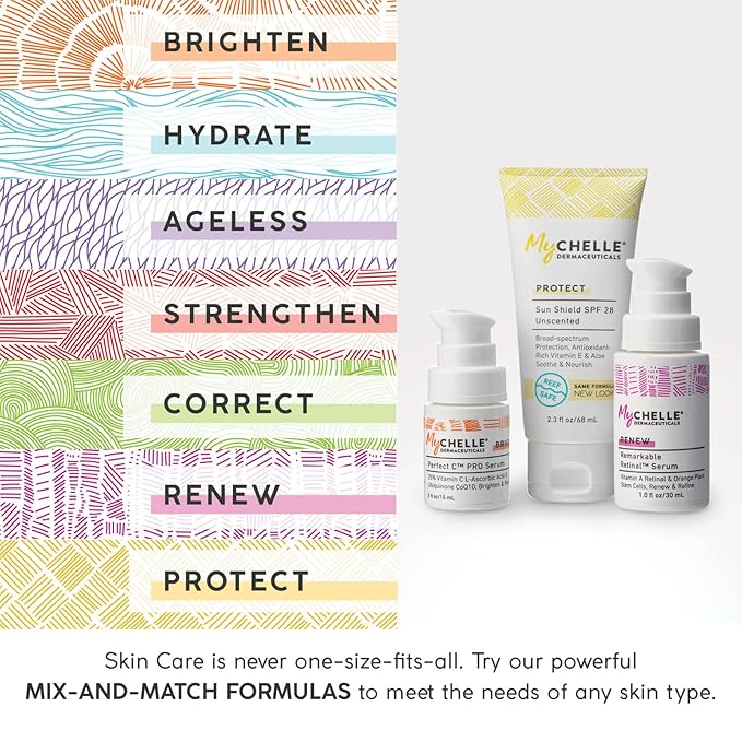 MyCHELLE Dermaceuticals Fruit Enzyme Scrub (2.3 Fl Oz) - Gentle Facial Scrub & Skin Cleanser with Concentrated Fruit-Infused Actives & Antioxidants - Cleanses & Strengthens Skin