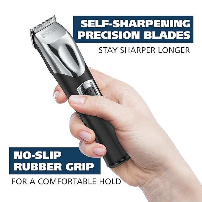 Wahl USA Rechargeable Lithium Ion All in One Beard Trimmer for Men