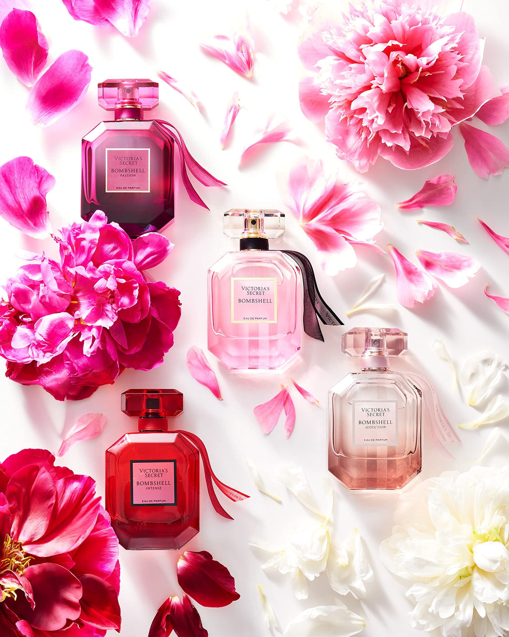 Victoria's Secret Bombshell Passion Fragrance Body Lotion, Notes of Sparkling Cassis, Queen Peony & Fuchsia Rose (8.4 oz)