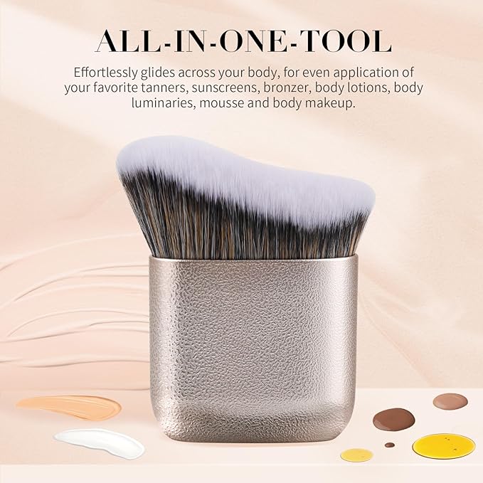 docolor Self Tanner Brush, Kabuki Body Makeup Brush