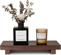 Wood Bathroom Tray Farmhouse Decor Kitchen Soap Holder, 10"x4.5" Walnut