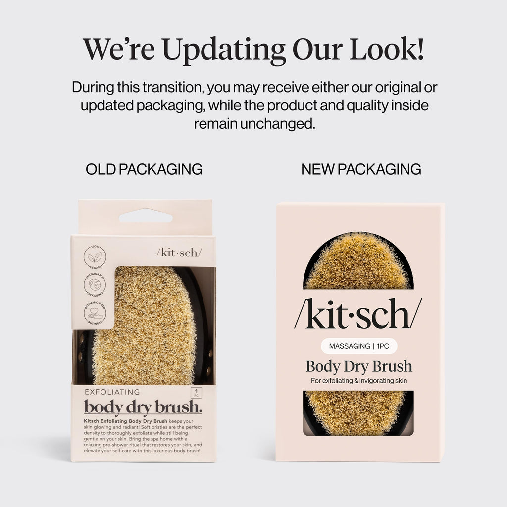 Kitsch Dry Brushing Body Brush for Lymphatic Drainage