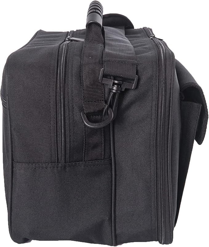 Tense Edano Pro Large Capacity Beauty Hairdressing Barber Tool Bag Polyester Hair Equipment Cosmetic Salon Shoulder Organizer Kit Grooming Hair Stylist Scissor Holder Storage Carrying Travel Case