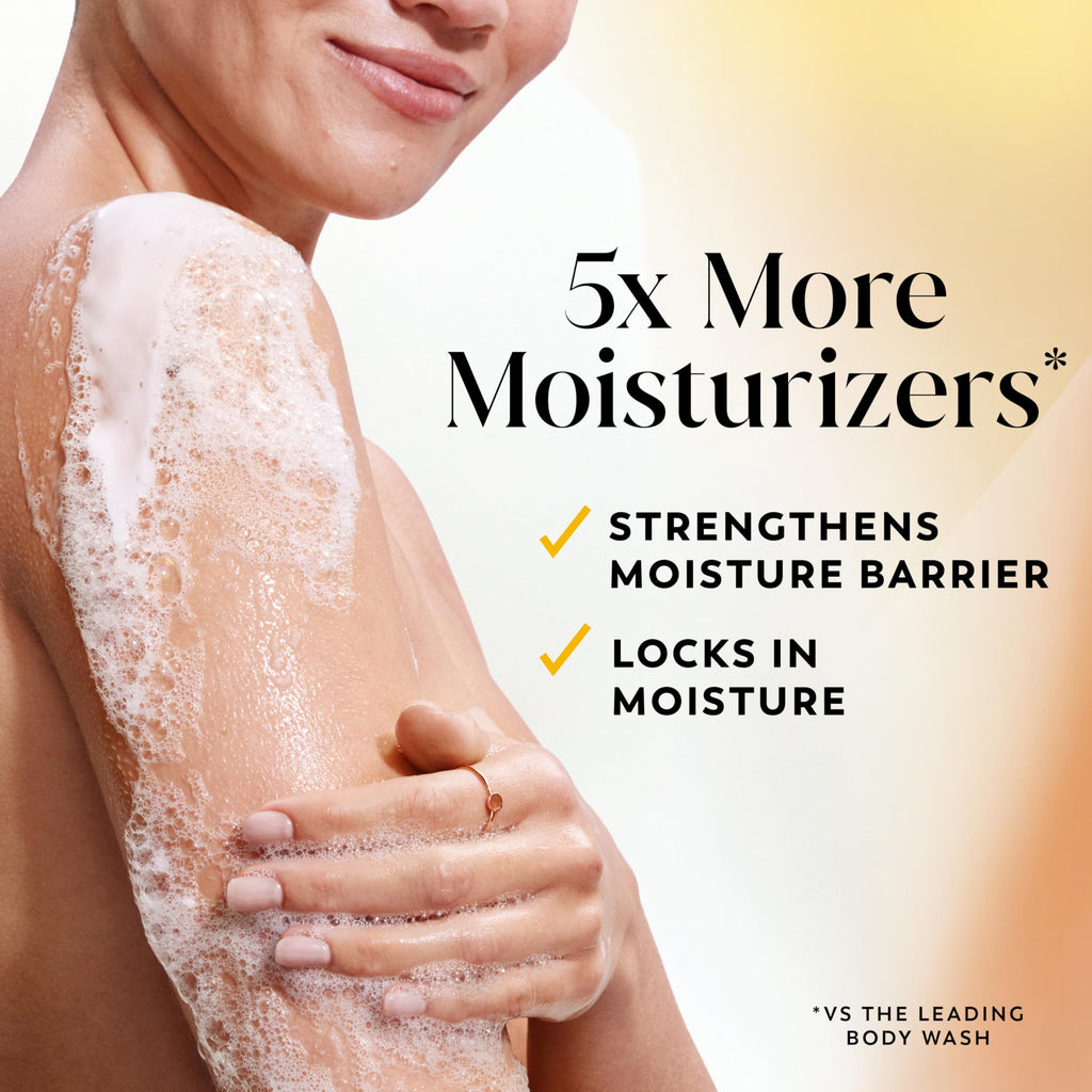 Olay Body Wash for Women, Ultra Moisture, 24/7 Moisture Barrier Repair, Hydrating Formula for Visibly Healthy Soft Skin, Vitamin B3 & Hyaluronic Blend, For All Skin Types, Coconut Oil Scent, 35 fl oz