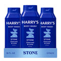Harry's Men's Body Wash - Stone - (3 Pack) 18 fl oz - Shower Gel for Men - No Parabens, Sulfates, or Dyes