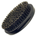 BilaliyMil 4.3 IN Natural Boar Bristle Beard Brush for Men, Premium Wooden Handle with Boar Bristles - Pocket Travel Mustache Grooming Tool for Husband & Father