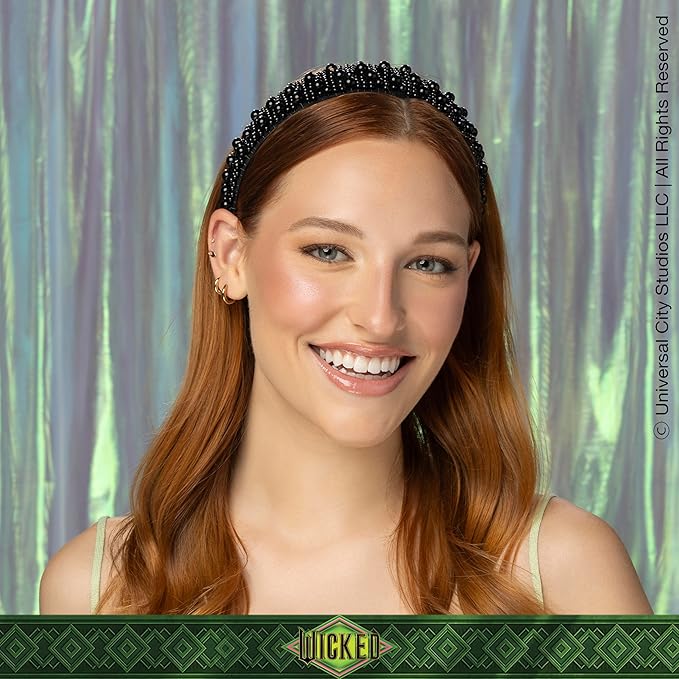 Wicked Elphaba Pearl Headband - hair accessories - hair accessories for girls - gifts for her - Scunci by Conair