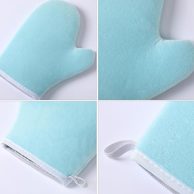 Slick Self Tanner Mitt in Blue - Tanning Glove for Self Tan Lotion