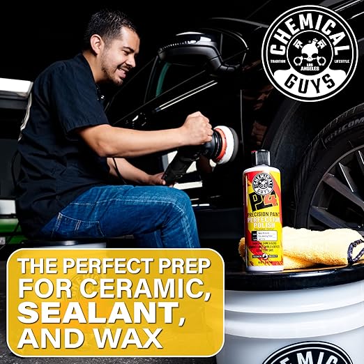 Chemical Guys, P4 Precision Paint Perfection Polish for Clear Coat, 16 oz
