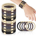 Hair Ties No Damage - 20PCS Ponytail Holders - Elastic Hair Ties for Thick Hair - Braided Hair Bands for Women Girls's Hair - Bright Star