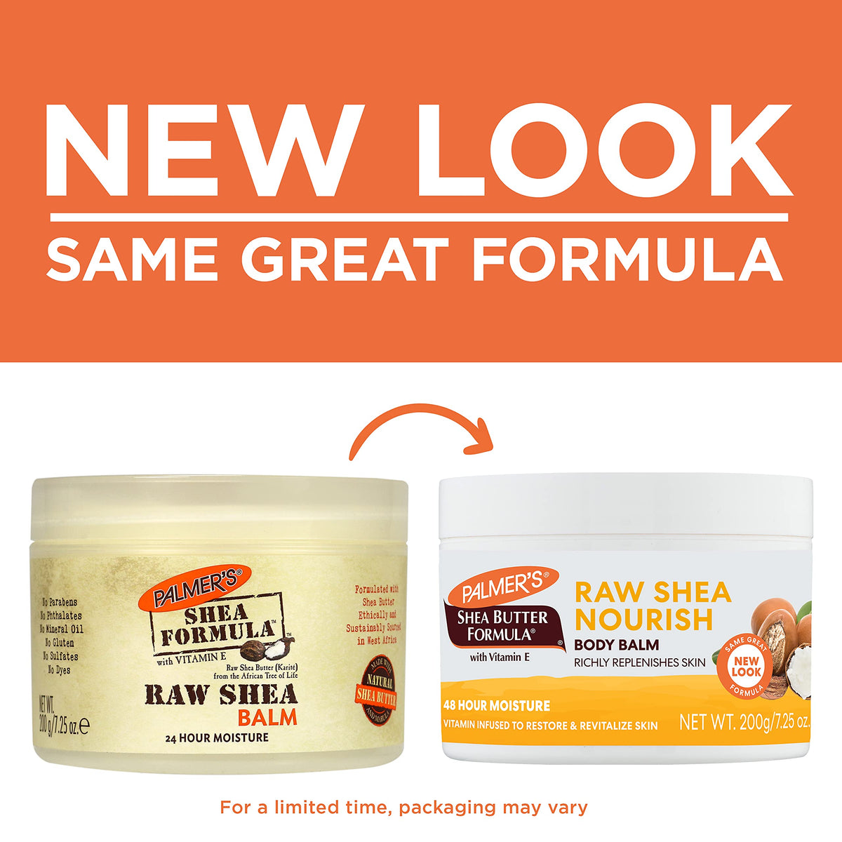 Palmer's Raw African Shea Body Butter, Dry Skin Moisturizer (7.25 Oz)