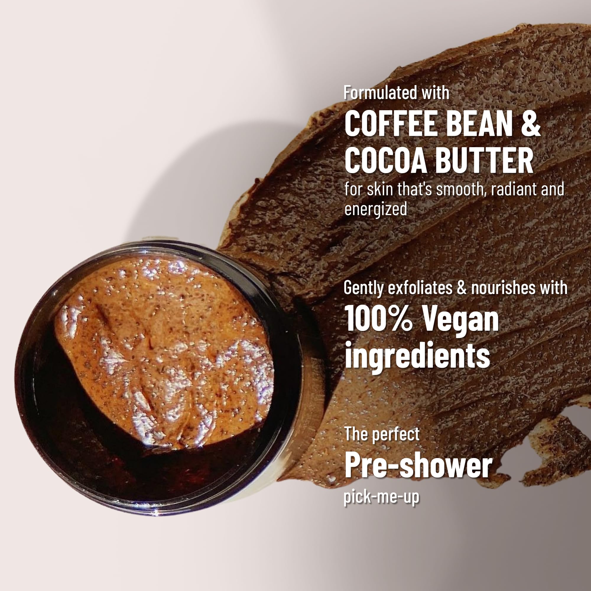 Cocoon Dak Lak Coffee Body & Face Care Set, Vegan Coffee Exfoliating Scrub and Body Butter Bundle for Smoother, Softer Skin, Hydrating Skincare Gift Set, 6.76 fl oz Each