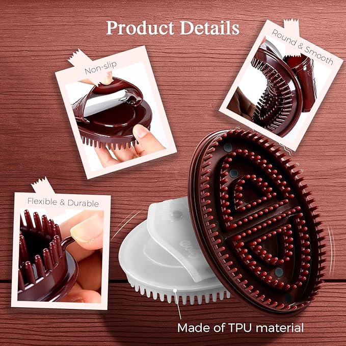 Meridian Brush, Wood Therapy Massage Tools with Essential Oil
