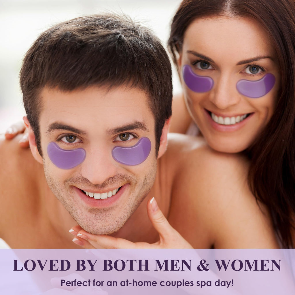 Taimand Under Eye Patches (30 Pairs), Under Eye Mask for Puffy Eyes and Dark Circles, Eye Masks with Collagen, Relieves Pressure and Reduces Wrinkles, Revitalises and Refreshes Your Skin, Lavender