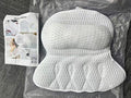 PHX Grove Bath Pillow with 6 Suction Cups for Head, Neck and Back Support