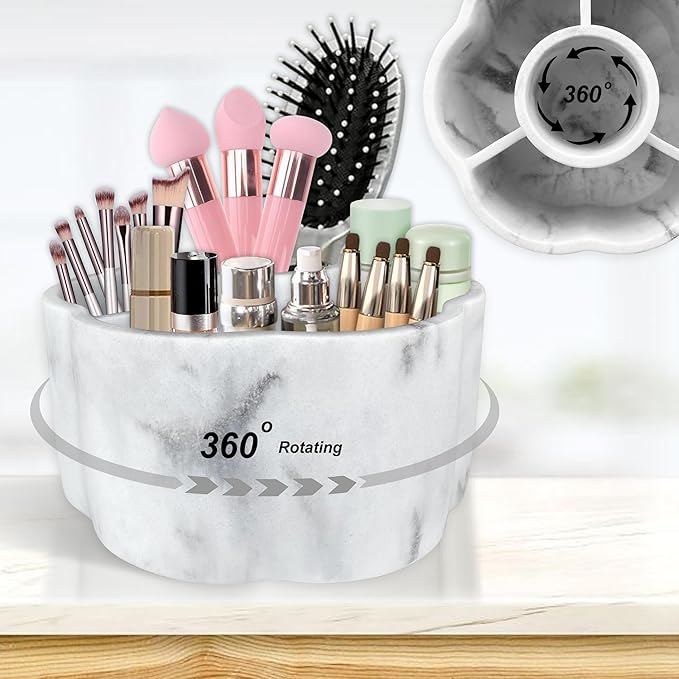 UNICYEEGAR MULTI-PURPOSE COSMETIC CAROUSEL BEAUTY ORGANIZER