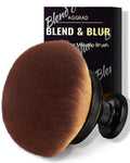 Ultra Large Blend & Blur Kabuki Brush for Body Leg Makeup Tattoo Cover Up Self Tanning, Self Tanner Brush for Self Tan, Back Tanning Applicator for Sunscreen Lotion Bronzers, Body Coverage Perfector