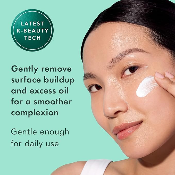 Rael Miracle Clear Facial Cleanser – Makeup Remover, Daily Face Wash, Gentle Deep Pore Cleansing Korean Skin Care for Oily & Combination Skin (Exfoliating Cleanser, 5.1 fl. oz)