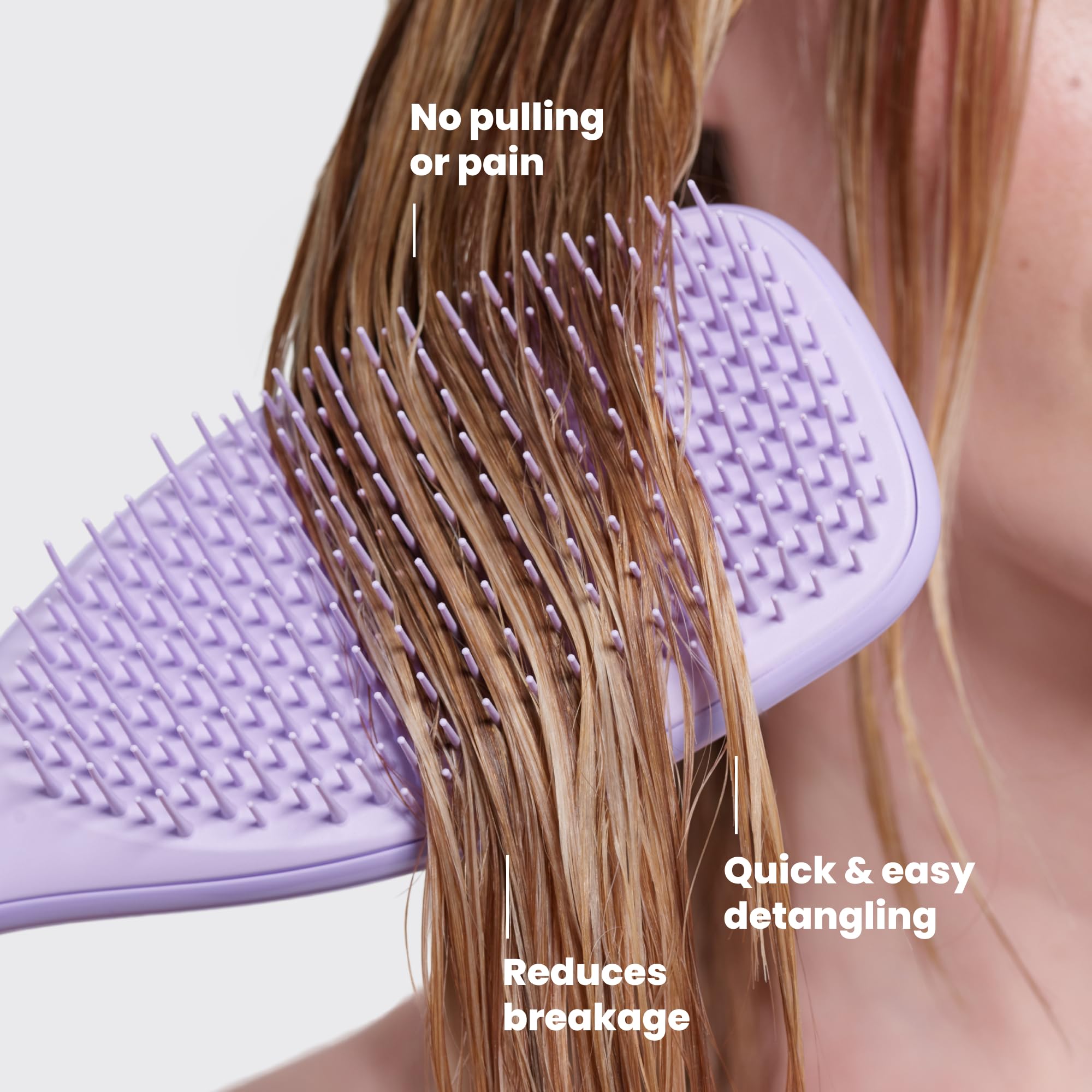 Tangle Teezer Fine Ultimate Detangler Brush for Fine Hair, Hypnotic Heather