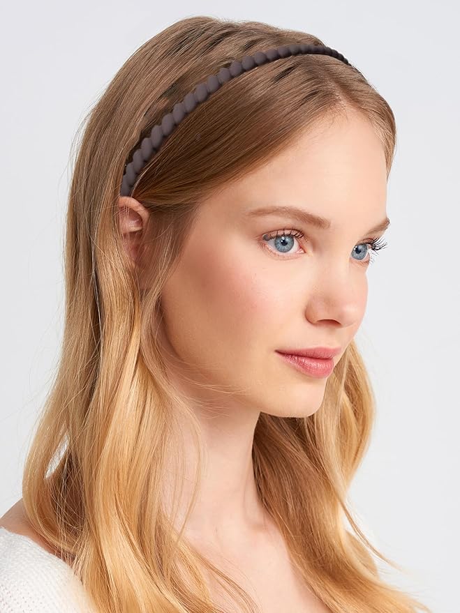 Headbands with Teeth for Women Non Slip, Plastic Comb Headband with Teeth, Head Bands for Women's Hair, Comfortable Hairbands Hair Accessories for Women Girls