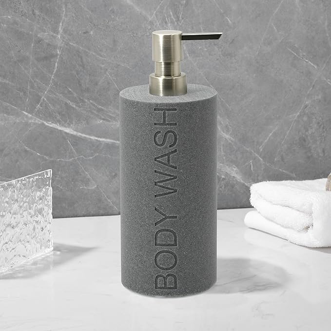 Indecor Home Shampoo, Conditioner, or Body Wash Dispensers for Bathroom