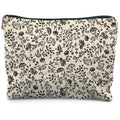 RYYCDOI Vintage Halloween Makeup Bag, Halloween Gifts for Women Her Girlfriend, Halloween Pumpkins with the Wine Cosmetic Bags Toiletry Bag for Women, Horror Makeup Bag