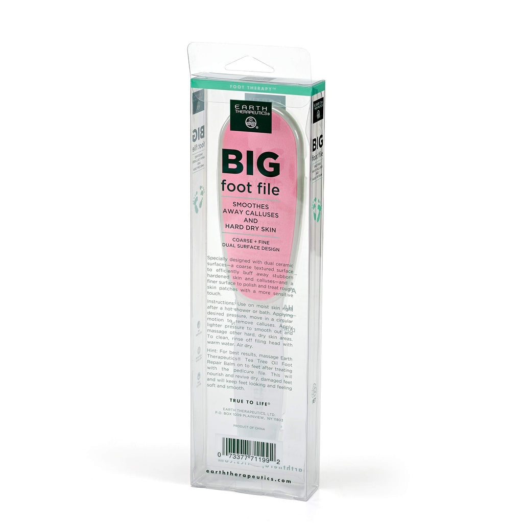 Earth Therapeutics Big Ceramic Foot File (Dual Sided)