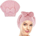 Quick Dry Hair Bonnet - Ultra Absorbent Microfiber Drying Cap for All Hair