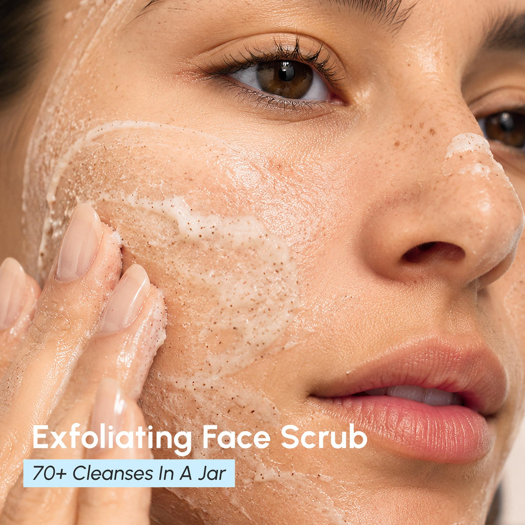 MAREE Face Scrub & Exfoliator - Exfoliating Scrub Face Wash for Women & Men