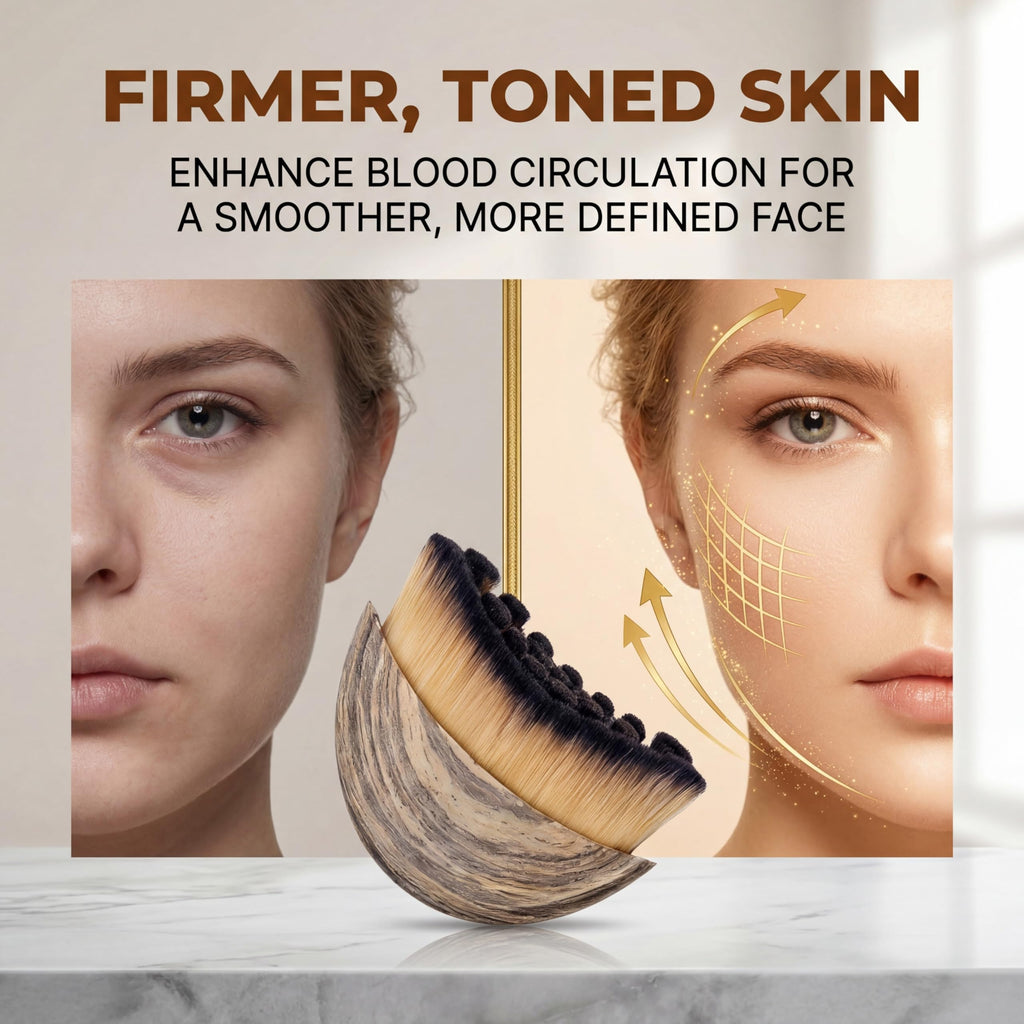 2026 Lymphatic Contour Face Brush, Professional Lymphatic Drainage Massager, Facial Lymphatic Drainage Brush for Anti-Puffiness, Face Lifting & Sculpting, Boost Skincare Absorption