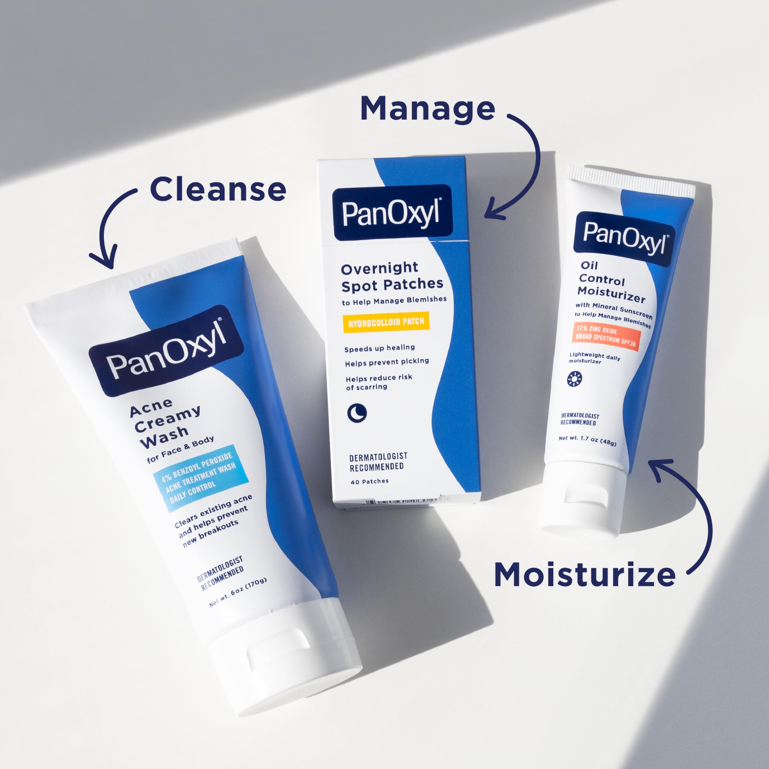 PanOxyl AM Oil Control Moisturizer, NEW Sheer Formula, Absorbs Excess Oil and Reduces Shine, with Mineral Sunscreen for Acne Prone and Oily Skin - SPF 30-1.7 oz