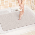 LuxStep Shower Mat Bathtub Mat Non-Slip Bath Mat with Drain, Quick Drying
