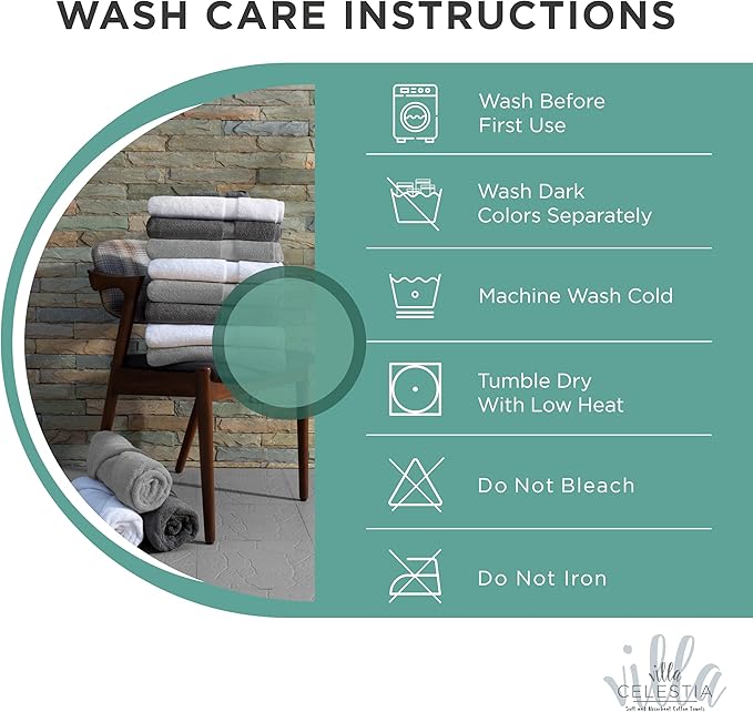 100% Cotton Wash Cloth for face & Body Set of 6, (12 x 12 inches) Sustainable, Soft, Highly Absorbent, Combed Cotton Wash Cloths Pack of 6 for Hotels, Spa, Bathroom, Dorm, Teal