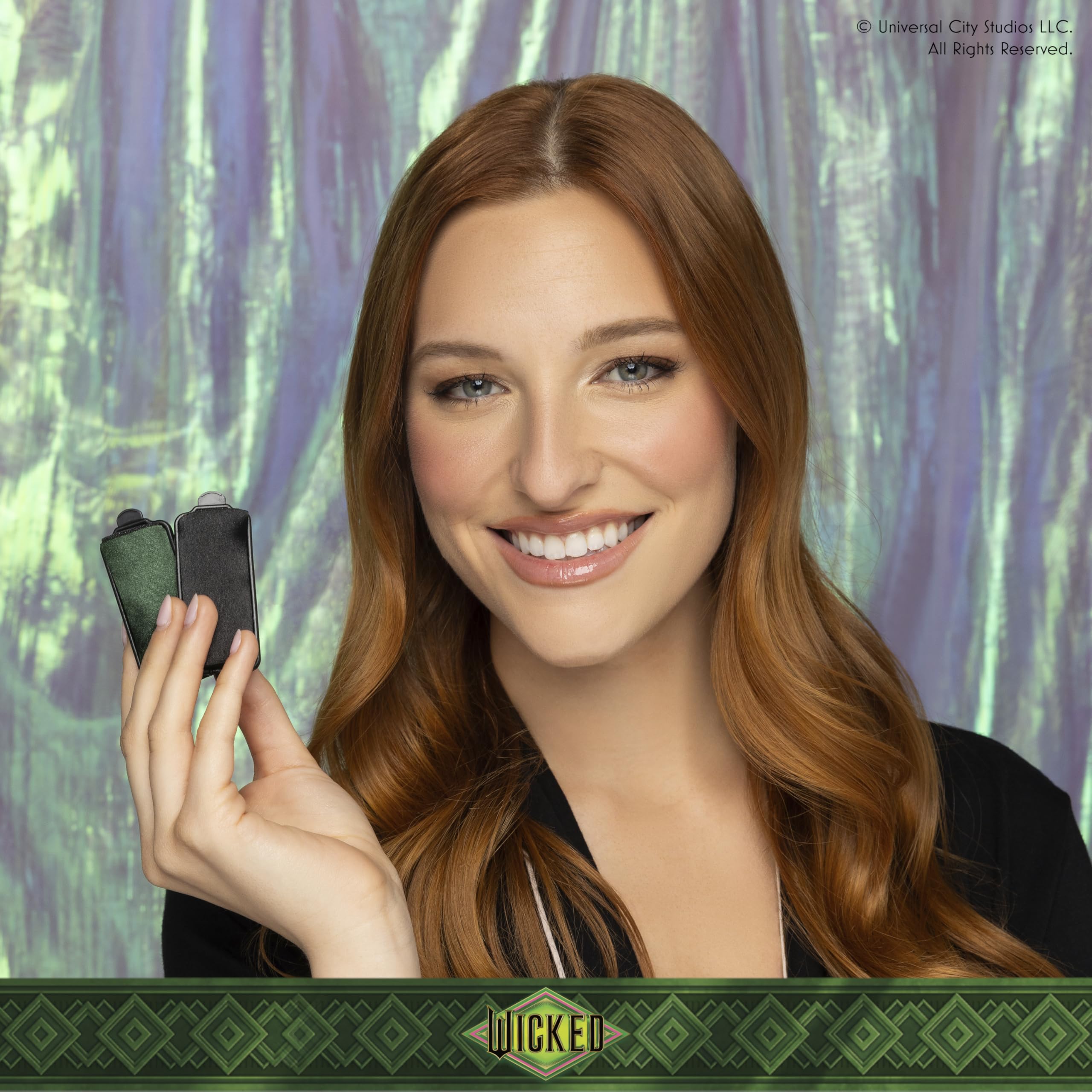 Wicked Elphaba 6PK Satin Rollers - hair rollers - foam rollers - heatless hair curlers - Scunci by Conair