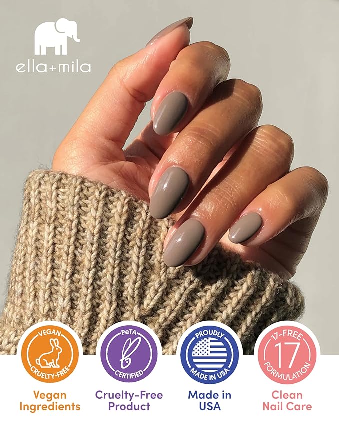 ella+mila Cuticle Oil for Nails - Lavender & Chamomile, Vegan, 2.3 fl oz