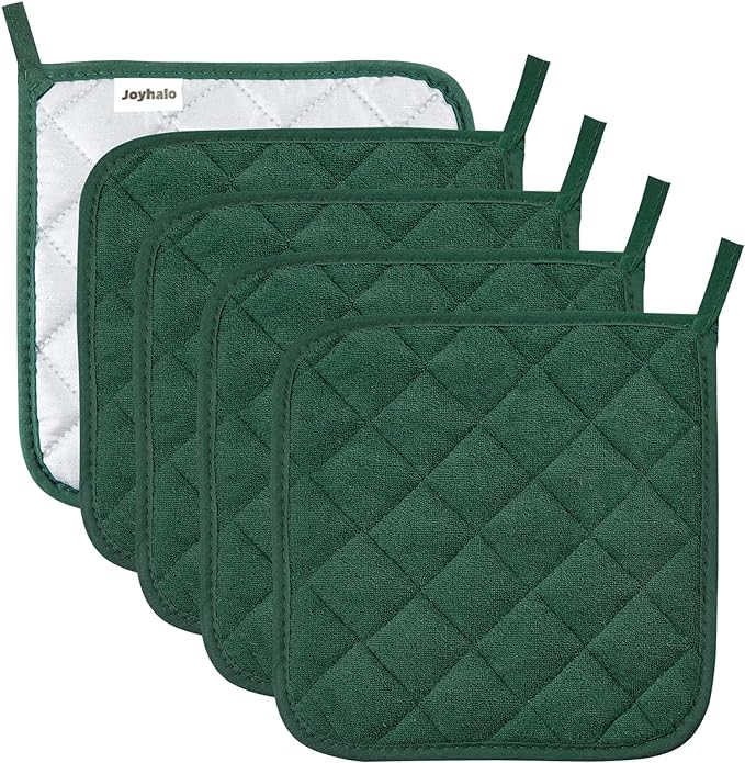 Joyhalo 5 Pack Pot Holders for Kitchen Clearance