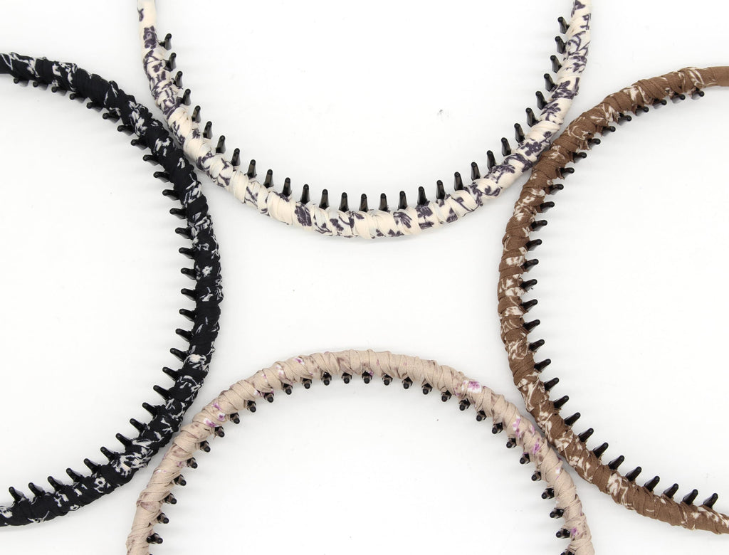 JOBAND headbands for women non slip hair bands for women's hair Zig Zag Headbands(pack of 4)