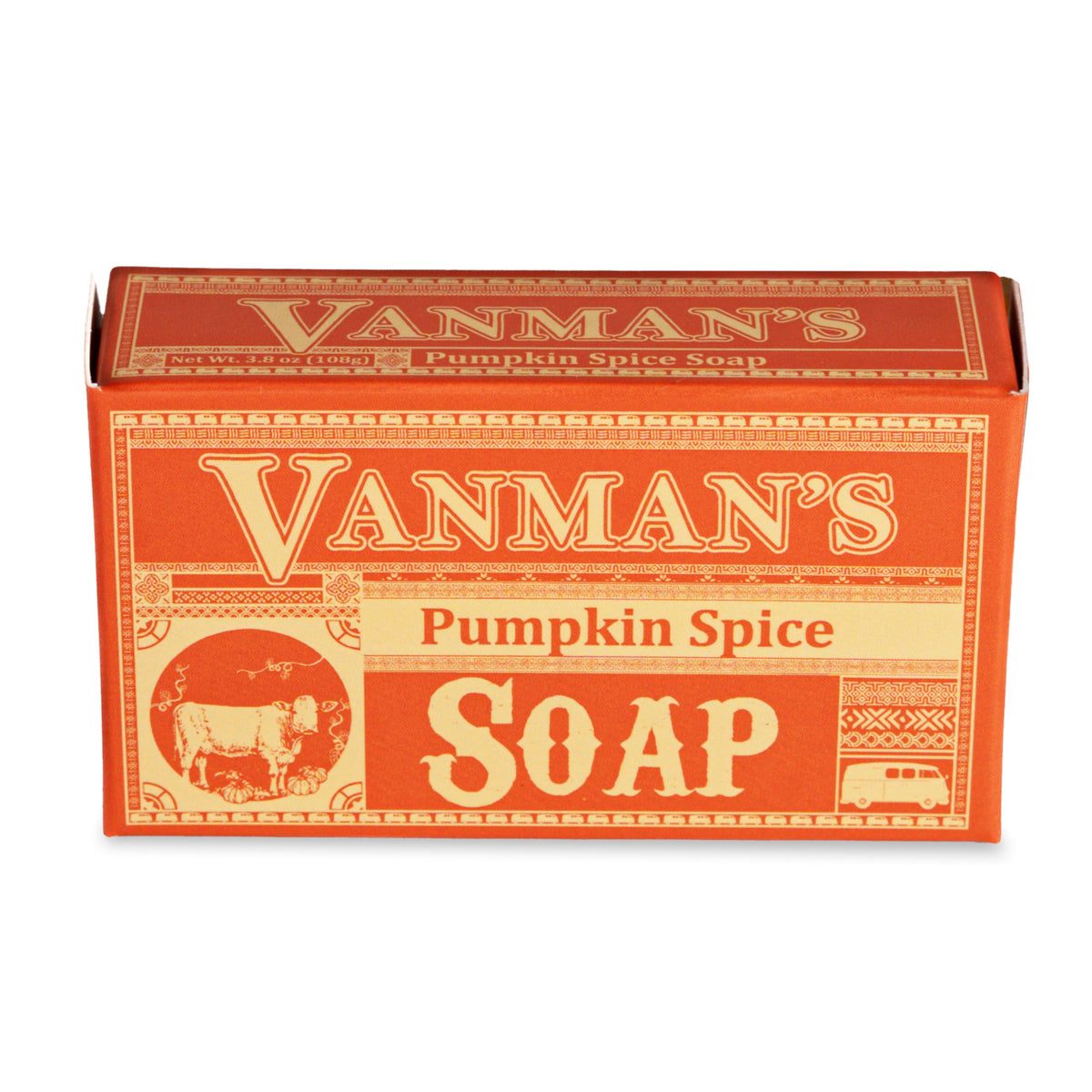 VanMan Tallow & Pine Tar Soap Bar – Grass-Fed Beef Tallow with Organic Oatmeal, Charcoal & Essential Oils – Exfoliating Face & Body Soap, 3.8oz - 1 Pack