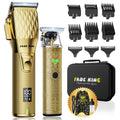 FADEKING Professional Hair Clippers for Men, Cordless Clipper & Trimmer Kit