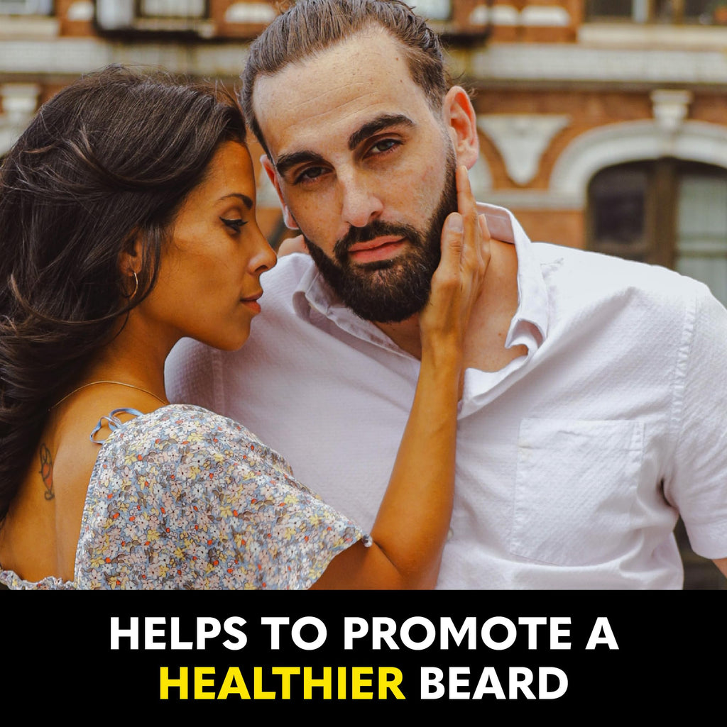 The Beard Club Biotin Beard Cream - Moisturizing and Hydrating Shea Butter for Healthier Facial Hair & Skin