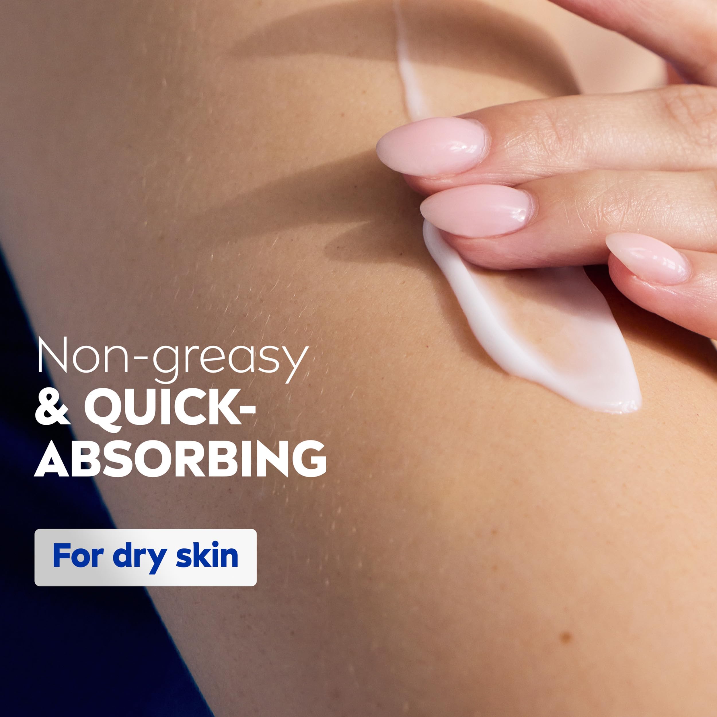 NIVEA Shea Nourish Body Lotion with Shea Butter & Hyaluronic Acid, 16.9 Oz